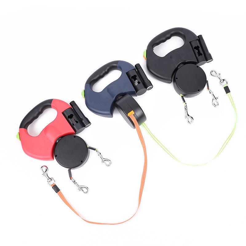 Laisse double rétractable pour 2 chiens – FURRLY – photo 1