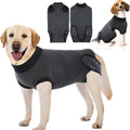Body post-opératoire pour chien gris